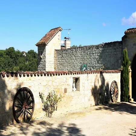 Castle 12th Century With Private Pool Close To Agen Saint-Caprais-de-Lerm